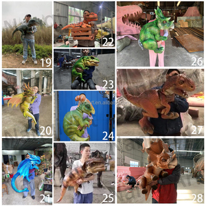 Marionetta a Mano di Dinosauro Animatronico in Gomma di Alta Qualità Nanchi, Realistica e Portatile con Movimento per Eventi - Product Image 6