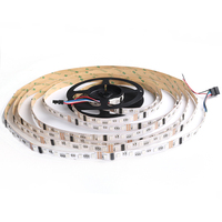Adressable 5m Rouleau 12v / 24v 60 Leds/m 5050 SMD Dmx Pixel Led Flexible Rgb Bande de Lumière