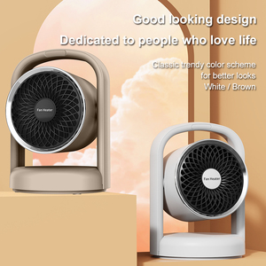 Scaldino invernale PTC portatile 1500W ABS Mini domestico elettrico ventilatore riscaldatore OEM spazio aria riscaldatore ventilatore camera con protezione per gravità - Product Image 6