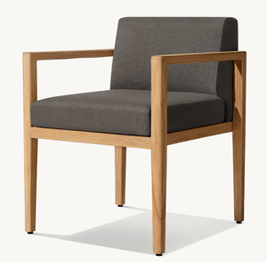 Sassanid Outdoor Contemporary Design Patio Garden Sets Comedor de lujo Sillón de comedor Santos Teak - Product Image 1