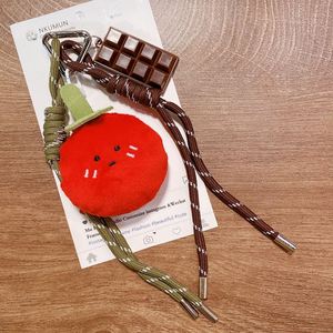 Wholesale 3D Croissant Bread Plush Keychain Cute Soft Plush <b>Doll</b> Car Keychain Bag Hanging Ornament Phone Charm Gift <b>Accessory</b> - Product Image 2