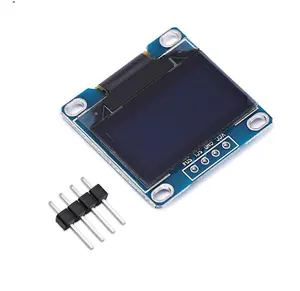 Modul peraga OLED 0.96 0.96 "inci warna putih biru kuning biru 128X64 OLED I2C IIC Chip Driver SSD1306