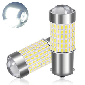 Luces LED Estroboscópicas T20 7440 W21W WY21W para Freno de Coche, Modelo Aygo, Nuevas, 3014 144SMD - Product Image 1