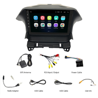 Système de navigation GPS Android 15 avec commande vocale, Wi-Fi intégré, USB 3G/4G pour Honda Odyssey 2009-2014 - Radio à écran tactile multimédia