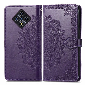 Mandala Design Imprimé étui portefeuille housse <span class=keywords><strong>pochette</strong></span> pour Infinix Zero 8, carte de crédit étui en polyuréthane pour Galaxy S24/S23/S21FE - Product Image 5