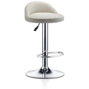 Chaises de bar modernes bon marché en gros, pieds blancs, tabourets de bar de luxe, tabourets de bar pour îlot de cuisine - Product Image 2