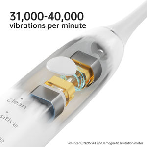 <span class=keywords><strong>Cepillo</strong></span> <span class=keywords><strong>de</strong></span> <span class=keywords><strong>dientes</strong></span> sónico eléctrico 5 modos recargable IPX8 impermeable portátil viaje listo <span class=keywords><strong>mejor</strong></span> limpieza FDA/CE certificado estuche <span class=keywords><strong>de</strong></span> viaje - Product Image 4