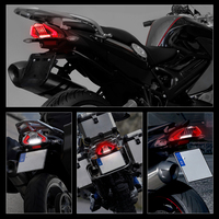 Système d'éclairage de moto amélioré, feu arrière de moto, feu d'avertissement arrière pour BMW 1200R F650 Dakar