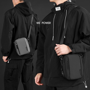 Men Multifunctional Chest Pack Lightweight Crossbody Shoulder Bag with Multi-Pockets for Commute and Outdoor. - Product Image 5