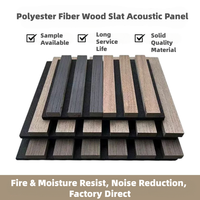Panneau acoustique intérieur multi-usages en PET haute densité 100% polyester, imperméable, écologique, pour salon et couloir, personnalisable OEM