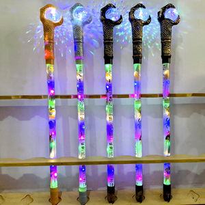 Cetro de Faraón Egipcio Luminoso de Plástico, Varita con Luz para Niños, Disfraz de Halloween, Juguete para Fiestas, 8-13 Años, Unisex - Product Image 3