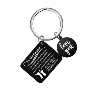 Portachiavi in Acciaio Inox Logo Personalizzato di Giorno della Madre Regalo di Giorno del Padre Chiave catene Mamma Papà Figlia Figlio Chiave Anelli amico Portachiavi - Product Image 4