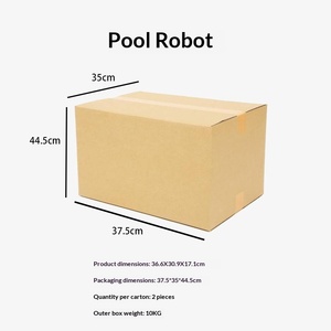 หุ่นยนต์ทำความสะอาดสระว่ายน้ำแบบไร้สาย แบตเตอรี่ใช้งานได้นาน 11.1V น้ำหนักเบา 3.64 กก. สำหรับอุตสาหกรรม - Product Image 5