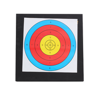Cible de tir à l'arc STARCN 50*50cm en EVA haute densité, bloc de cible en mousse empilable pour le tir à l'arc, retrait facile des flèches