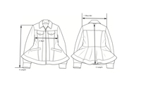 Veste en cuir véritable à ourlet peplum pour femme avec col en daim, style motard, collection automne