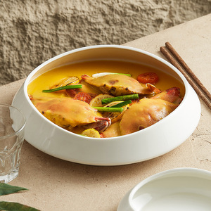 Bát chấm gốm sứ nhỏ không đều kiểu dáng nhà hàng bán buôn trực tiếp từ nhà máy và bát trộn salad sứ lớn dùng cho khách sạn - Product Image 2