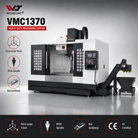 Centre d'usinage vertical VMC1370 avec système certifié CE de haute efficacité de la marque WOJIE