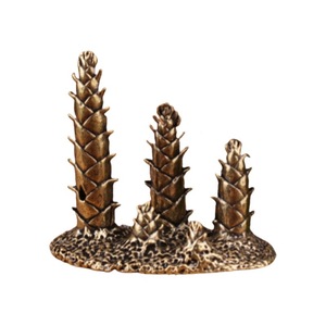 Figurine décorative en laiton en forme de pousses de bambou, ornement de bureau miniature, style chinois traditionnel, décoration pour la maison et le bureau - Product Image 5
