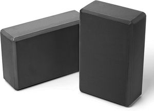 JIKE EVA nhẹ bền Yoga khối chống trượt Pilates & Thiền kéo dài gạch cải thiện tư thế & cân bằng - Product Image 6