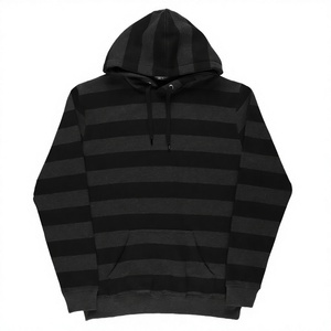 Plus Size <b>Men's</b> Hoodies & Sweatshirts Customized Stripes Anti Piling Polyester/Cotton Jersey Winter Regular Sleeve Oversize - Product Image 2