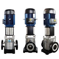 Pompe à eau en ligne multi-étages haute pression en acier inoxydable CDLF