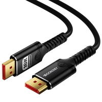 Câble vidéo et audio Doonjiey en silicone 16K60Hz DP2.1 pour ordinateur portable, boîtier TV, câble DP d'affichage