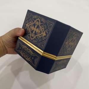 נייר-חותמת הדפסה מותאמת אישית תיבות הדפסה ברמה גבוהה עיצוב חדש למחזור ליצרן הדפסת תיבת מתנה לוגו עם מכסה תיבת מתנה - Product Image 4