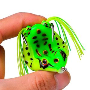 Topline Fournisseur vérifié Bass Topwater Leurres grenouilles souples Wobblers Minnow Crankbait pour la pêche à la mouche <span class=keywords><strong>Grenouille</strong></span> Leurres de pêche - Product Image 3