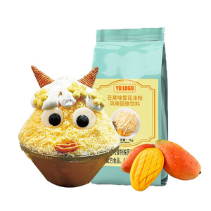 Polvo para Helado con Sabor a Té de Copo de Nieve, Sin Lácteos, Vegano, Empaque Ecológico, 1 kg, Producto Certificado, La Mejor Opción, Suave - Product Image 3