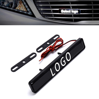 Logo de voiture Lumière LED Car Front Grille Emblem Badge Illuminé Decal Sticker Accessoires de Qualité pour Car Tuning