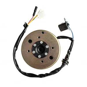 Piezas de motor de pedal de cuatro tiempos de/80cc, bobina de encendido y estator <span class=keywords><strong>magneto</strong></span> de 50 para motocicletas, sistemas eléctricos y de encendido - Product Image 2