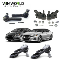 Kit de extremos de barra de dirección izquierda y derecha Win World Premium para Nissan
