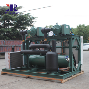 المجمدة المأكولات البحرية تونا بونيتو وحدة التكثيف ضاغط لولبي رفوف الصناعية التبريد Evaporting التبريد المقدمة مواز - Product Image 6