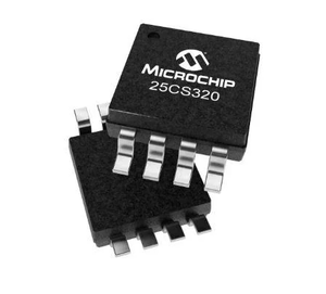EEPROM série SPI 25CS320-E/MS 32 Kbit avec mémoire de température ECC Extreme 125C Produit en vrac 8-MSOP - Product Image 1