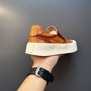 Người Đàn Ông Của Phong Cách Anh Martin Khởi Động Mùa Thu Bộ Sưu Tập Slip-On Da Chính Hãng Da Lộn Mid-Top Thời Trang Giản Dị Khởi Động - Product Image 5