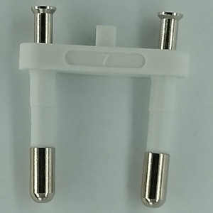 Inserto Spina VDE Tipo Turco a Prezzo Conveniente 10A 220V 2 Poli Cavi - Product Image 1