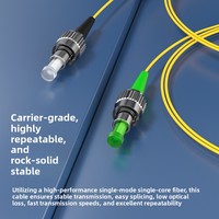 Cordons de raccordement à fibre optique monomode SC/APC SM APC 0,9 mm LSZH Simplex NEWSUN