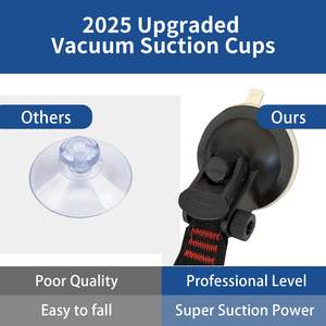 Sert alt köpek araba geri klozet kapağı PU deri su geçirmez çizilmez kargo Liner kaymaz evcil klozet kapağı arka koltuk gövde - Product Image 4