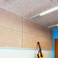 Panneaux acoustiques en PET de conception moderne sur mesure, panneaux insonorisants en feutre, panneaux absorbants le son en fibre de polyester, panneaux muraux décoratifs