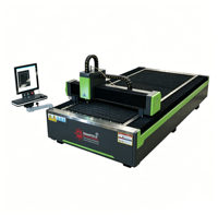 Découpeuse laser à fibre industrielle SMARTECH 1530, 1500x3000mm, 1500W, CNC haute précision, certifiée CE, prix usine compétitif