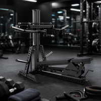 Équipement de musculation de haute qualité pour presse à banc, usage commercial, en acier, avec système de charge à disques sécurisé, capacité 4-en-1 de 2 tonnes, poids maximal de l'utilisateur 200 kg