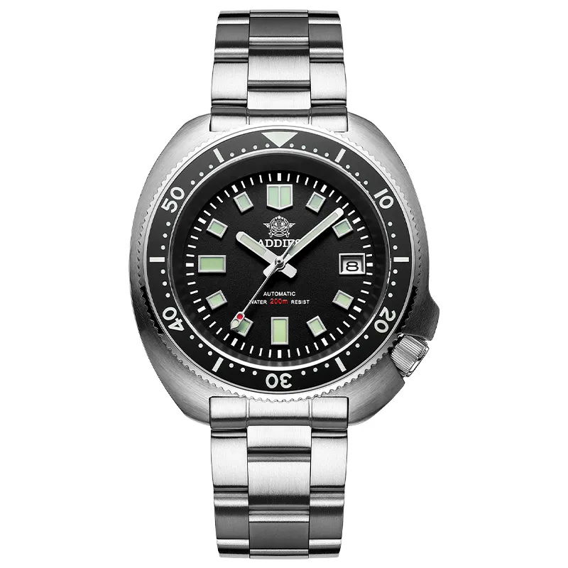 316 Thép Không Gỉ Sapphire Kính 200M Dive Đồng Hồ Tùy Chỉnh Logo OEM Mens NH35 Tự Động Thợ Lặn Đồng Hồ