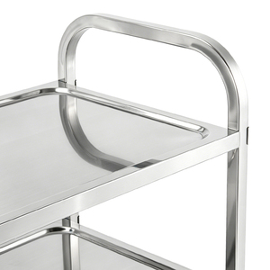 Chariot de <span class=keywords><strong>service</strong></span> robuste à structure démontable avec cadre renforcé, chariot de cuisine d'entrepôt pour usage commercial multi-scènes - Product Image 3