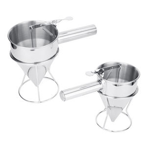 Embudo Dispensador de Metal Desmontable <span class=keywords><strong>para</strong></span> Cupcakes, Muffins, Pasteles y Takoyaki, <span class=keywords><strong>Utensilios</strong></span> de Cocina <span class=keywords><strong>para</strong></span> Hornear y Servir - Product Image 6