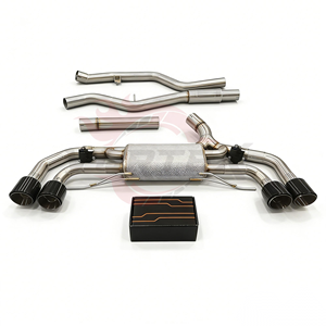 Sistema de Escape Catback Valvetronic de Alto Rendimiento con Acabado Espejo en Acero Inoxidable 304, Soldado con TIG, para Serie 3 F30 G20 G28 320i - Product Image 3