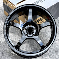 Jantes en alliage d'aluminium forgé ZFAN TE37 SL 13-20 pouces 4x100 5x112 5x114.3 5x120 Neuves pour M3 BRZ Type R