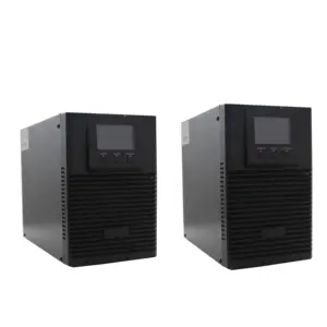 2kva 1600w Ups 72v dc 220vac Power Factor 0.9 Pure Sine Wave Online 2kva Ups