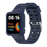 Pour montre Redmi 2/Mi Watch Lite, étui de protection Sport antidérapant, Bracelet pour montre Xiaomi Poco, Bracelet en Silicone