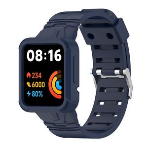 Pour montre Redmi <span class=keywords><strong>2</strong></span>/<span class=keywords><strong>Mi</strong></span> <span class=keywords><strong>Watch</strong></span> <span class=keywords><strong>Lite</strong></span>, étui de protection Sport antidérapant, <span class=keywords><strong>Bracelet</strong></span> pour montre Xiaomi Poco, <span class=keywords><strong>Bracelet</strong></span> en Silicone - Product Image 2