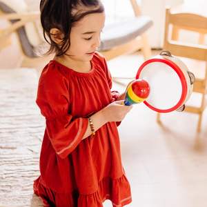 מליסה ודאג להקה בקופסה - תופים ומקלילים מבמבוק, סט כלי נגינה 10 חלקים - Product Image 4